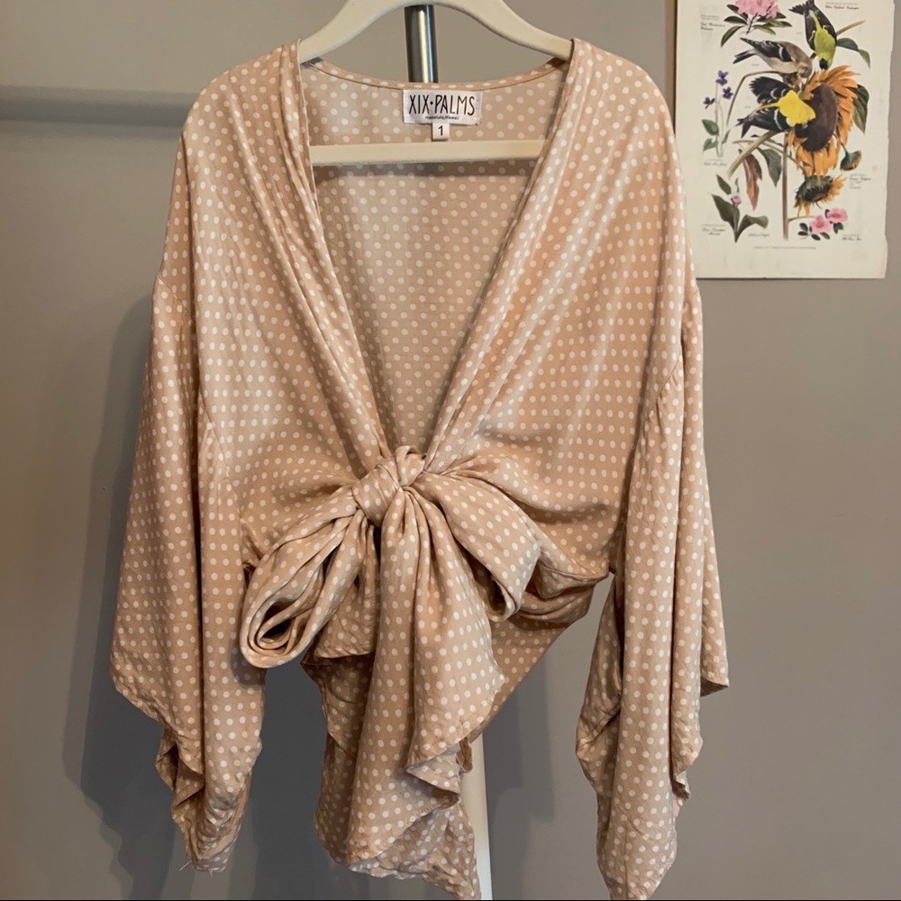 XIX Palms kimono top